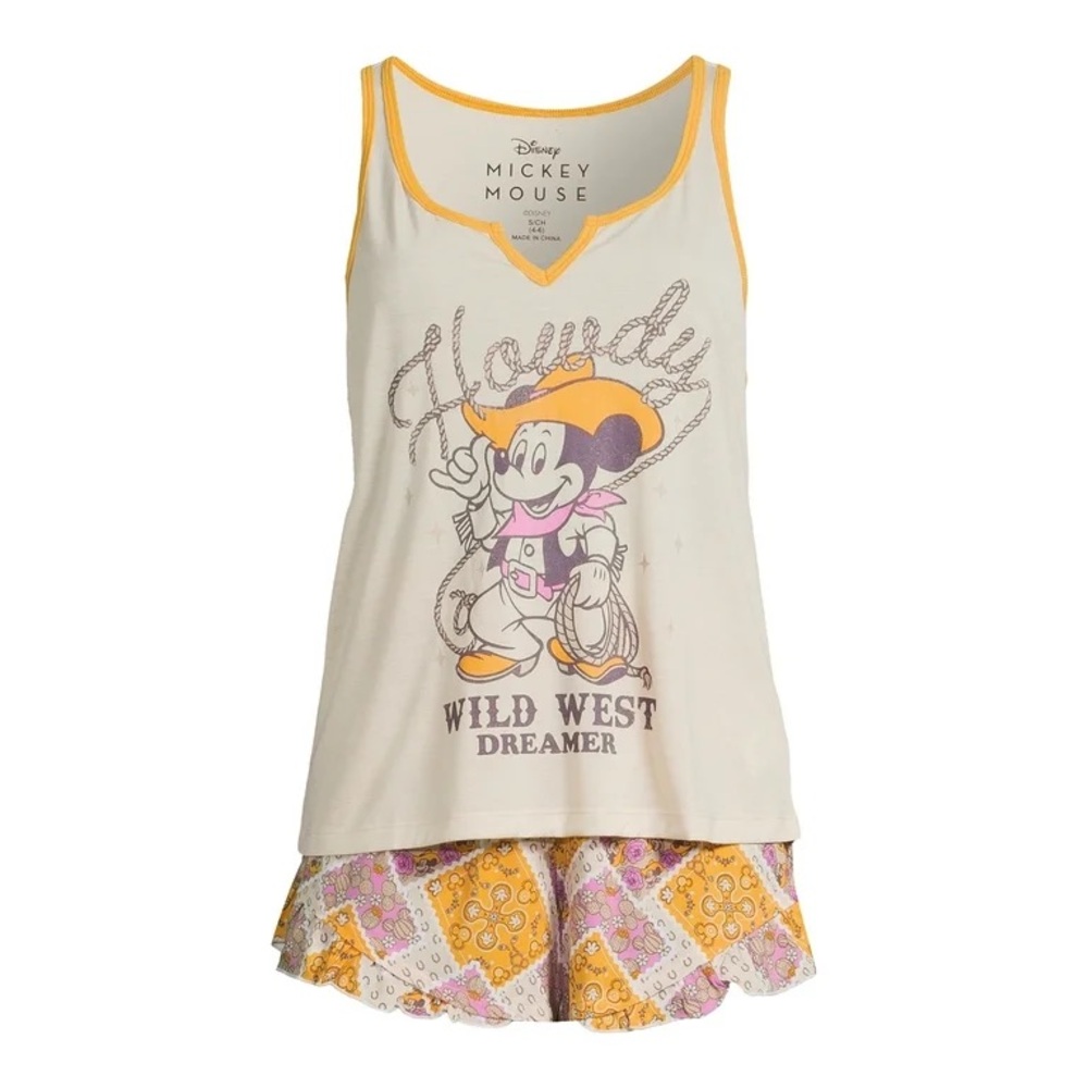 Disney | Mickey Mouse Western Sleepwear Set